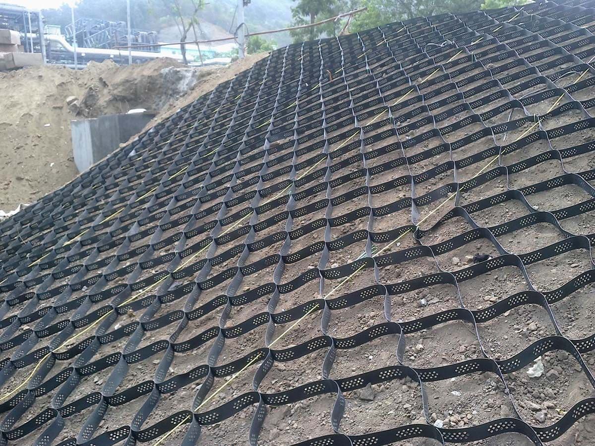 Erosion protection for slopes at west coast of Maharashtra