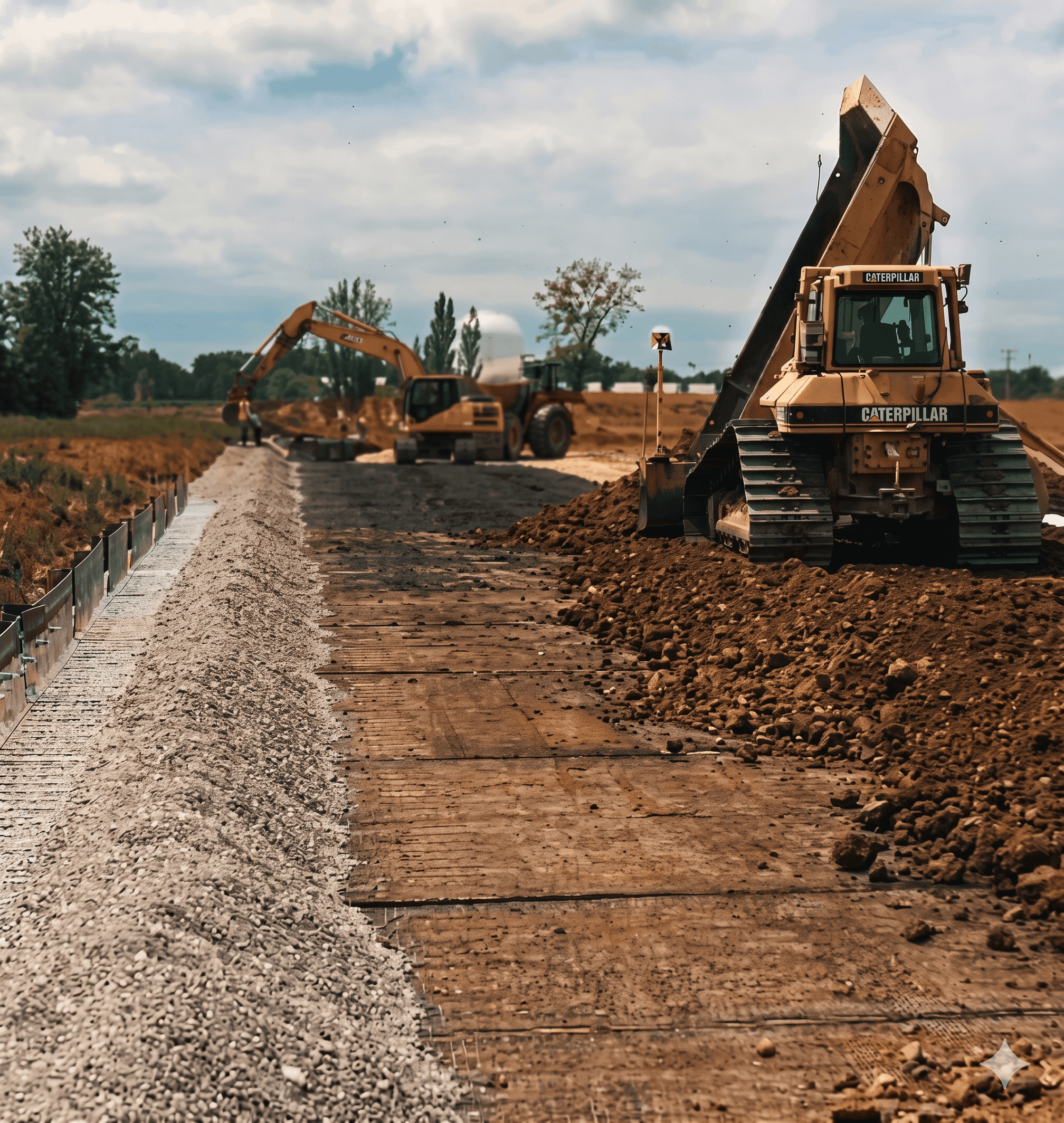 Access and service roads