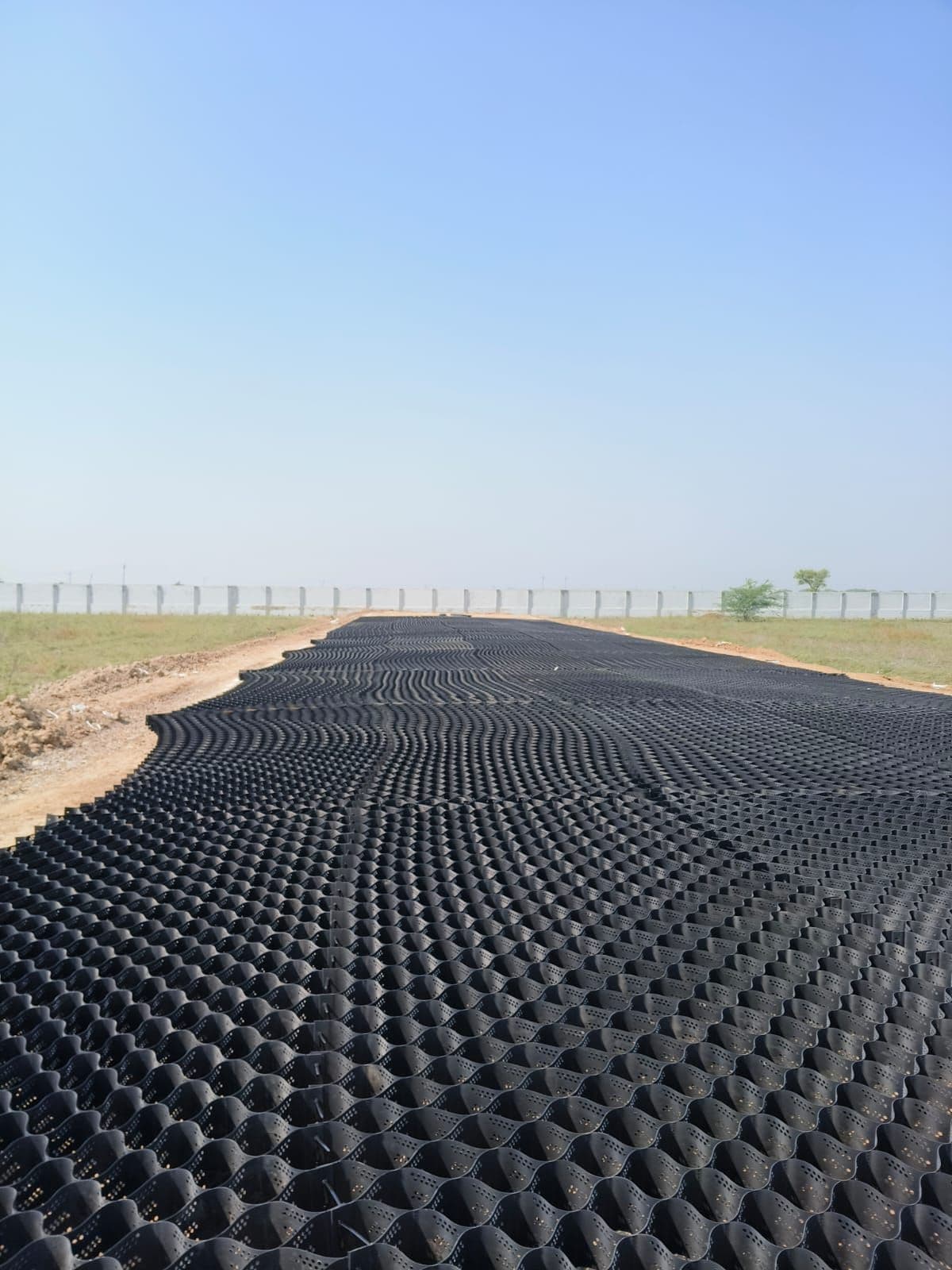 Geosynthetics infrastructure project