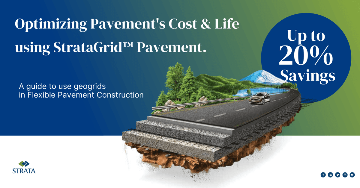 Guide to using Geogrids in Flexible Pavement Construction with StrataGrid™