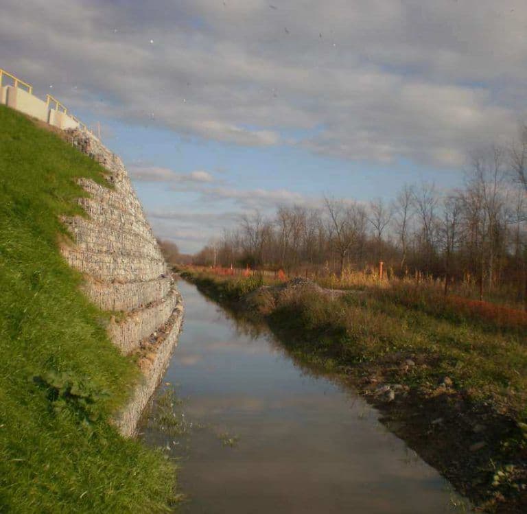 Geosynthetics infrastructure project