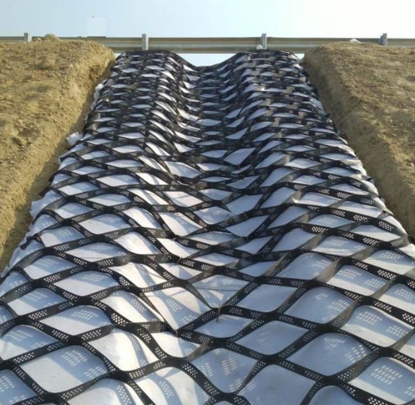 Geosynthetics infrastructure project