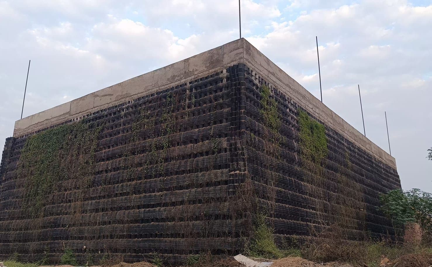 Geosynthetics infrastructure project