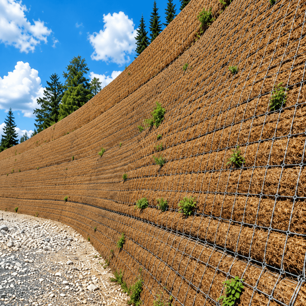 Geosynthetic Reinforced Soil for Complex Topographies using StrataSlope™