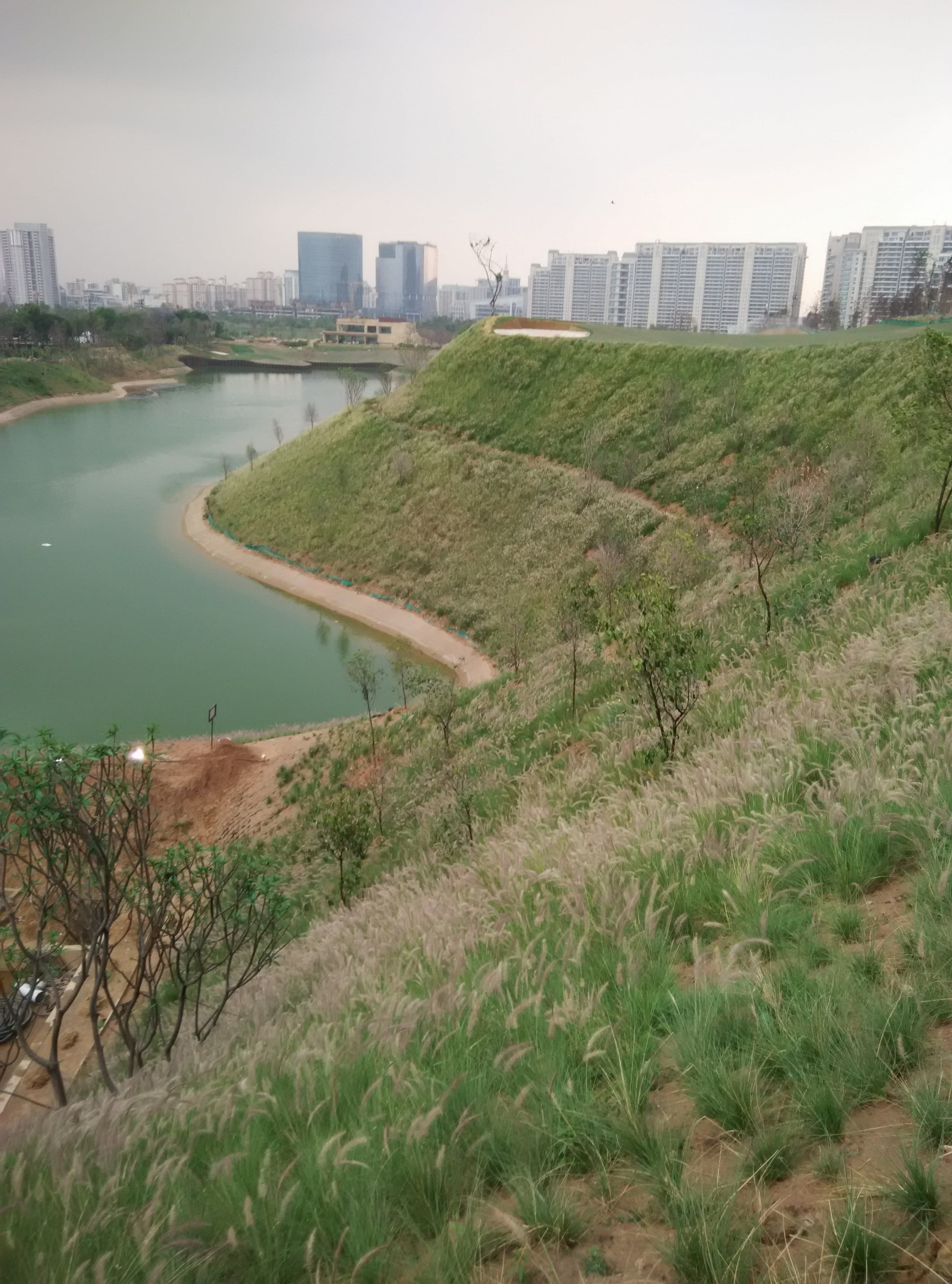 Geosynthetics infrastructure project