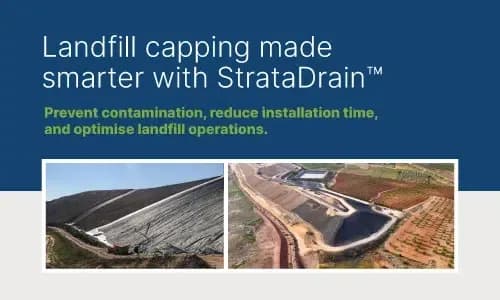 How does landfill capping work?