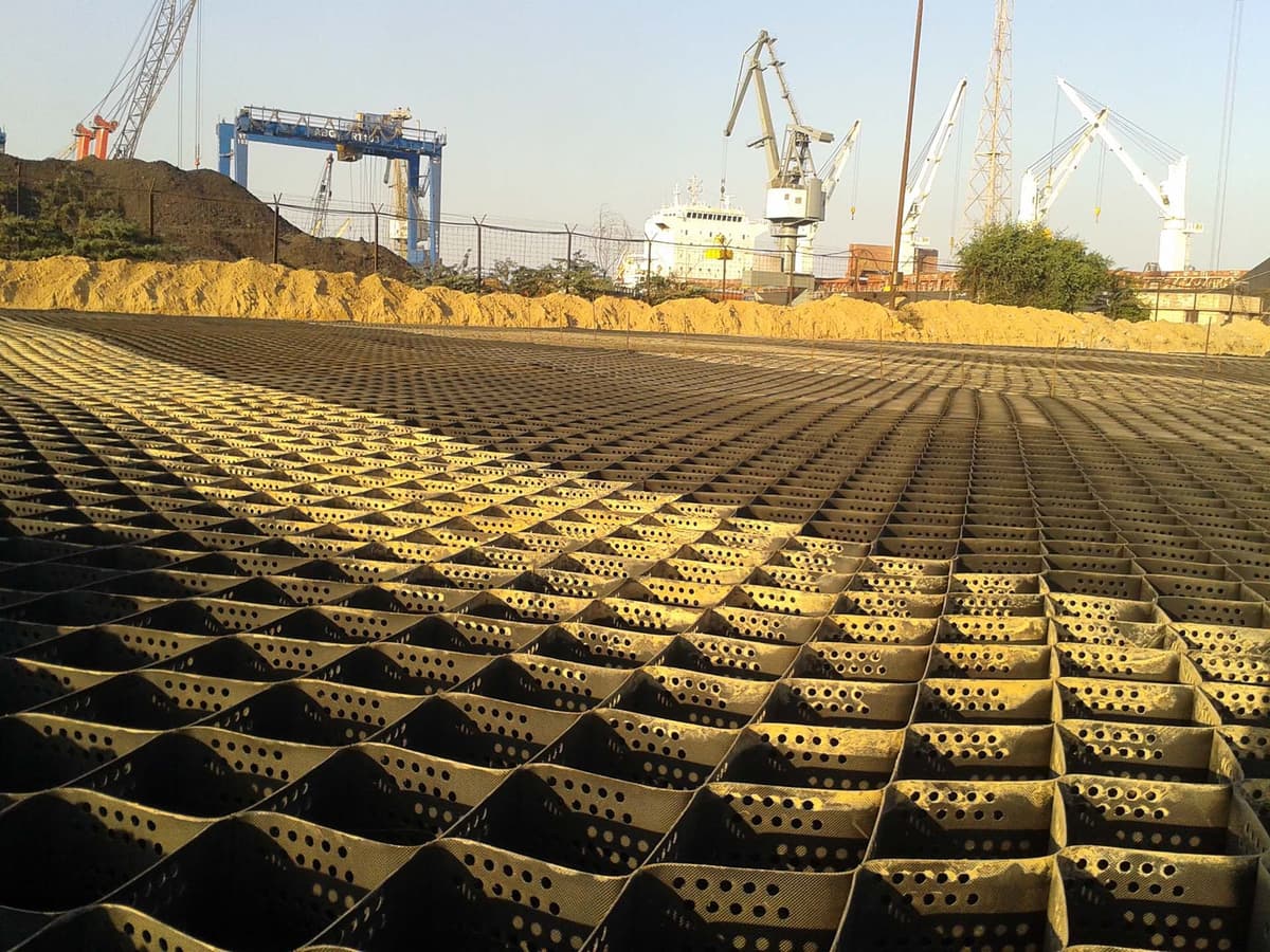Improvement of bearing capacity at Deendayal Port, Gujarat
