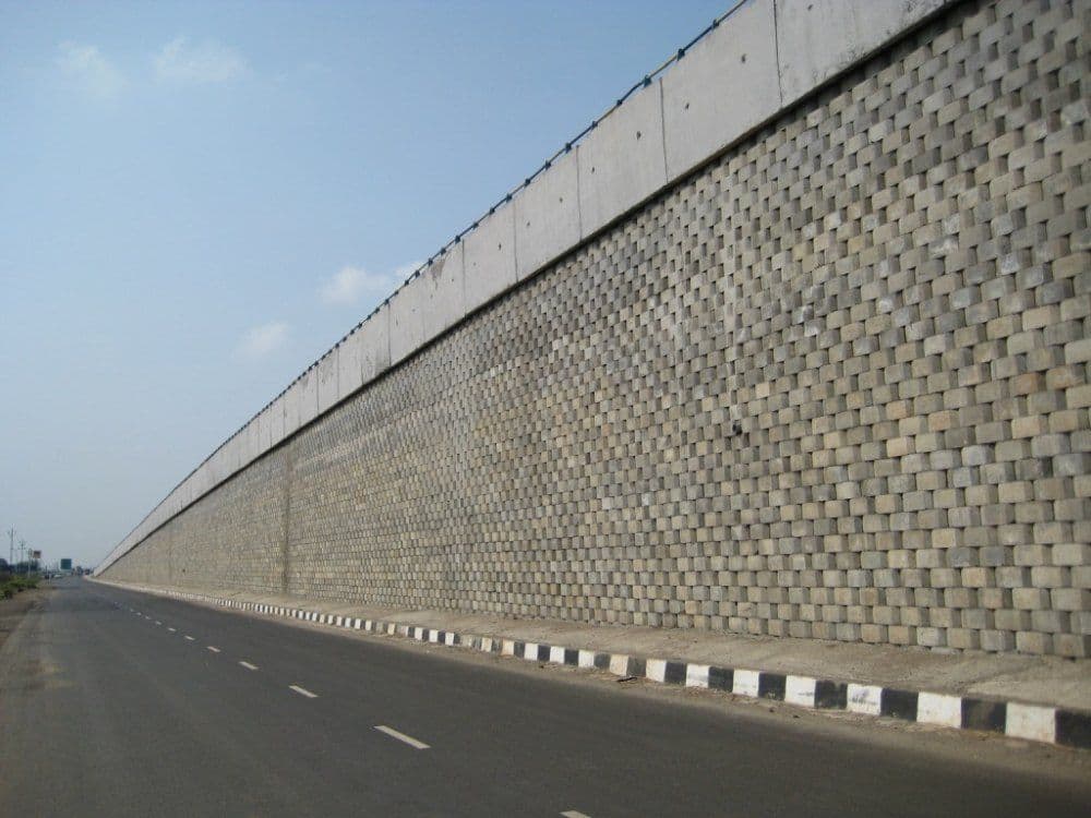 Geosynthetics infrastructure project