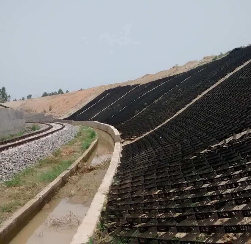 Slope protection