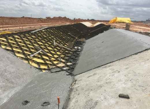 Drainage and canal lining