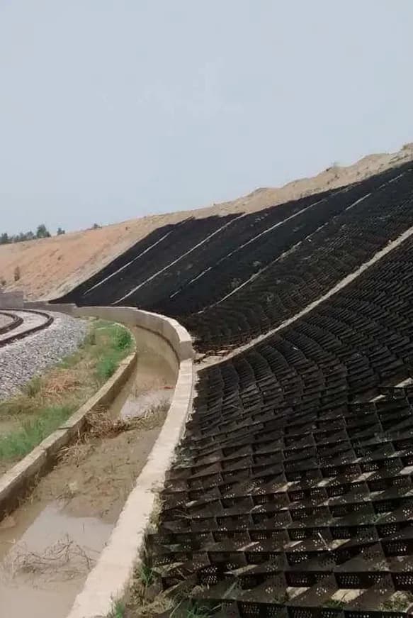 Geosynthetics infrastructure project