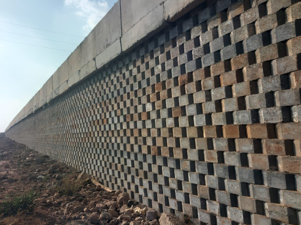 Geosynthetics infrastructure project