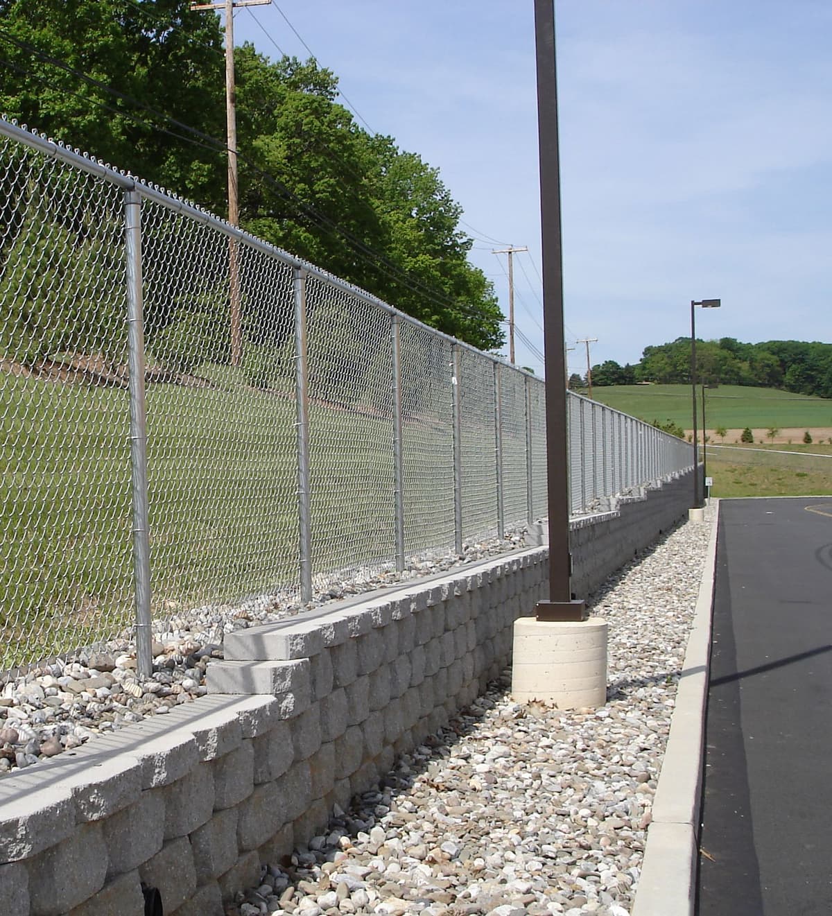 Segmental retaining walls using Sleeve-It®