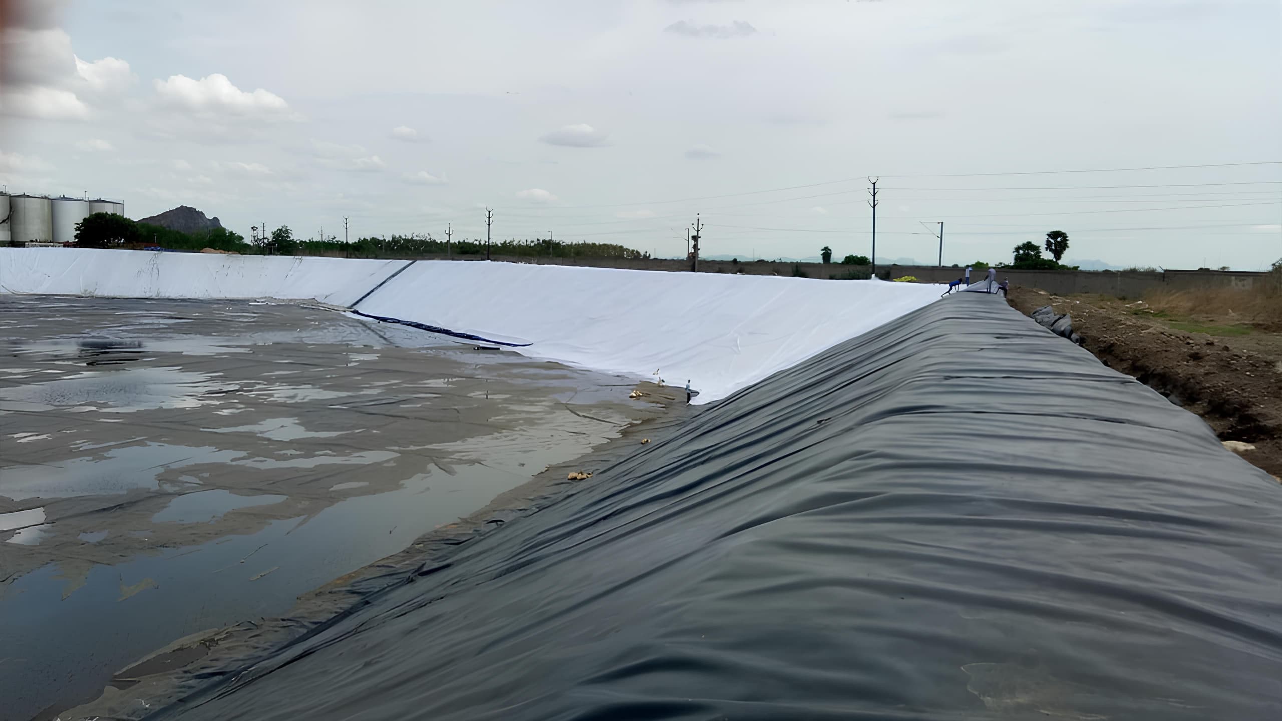 Geosynthetics infrastructure project