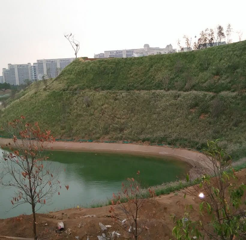 Slope protection