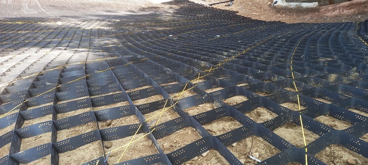Geosynthetics infrastructure project