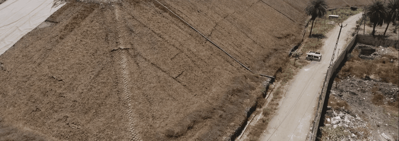 Geosynthetics infrastructure project