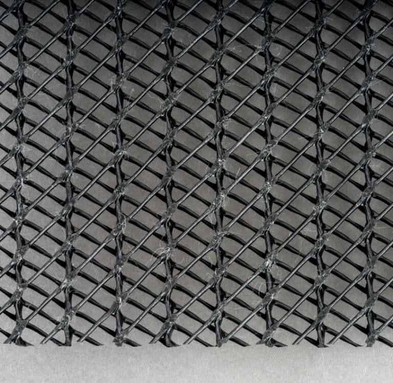 StrataGrid Uniaxial Geogrid installation