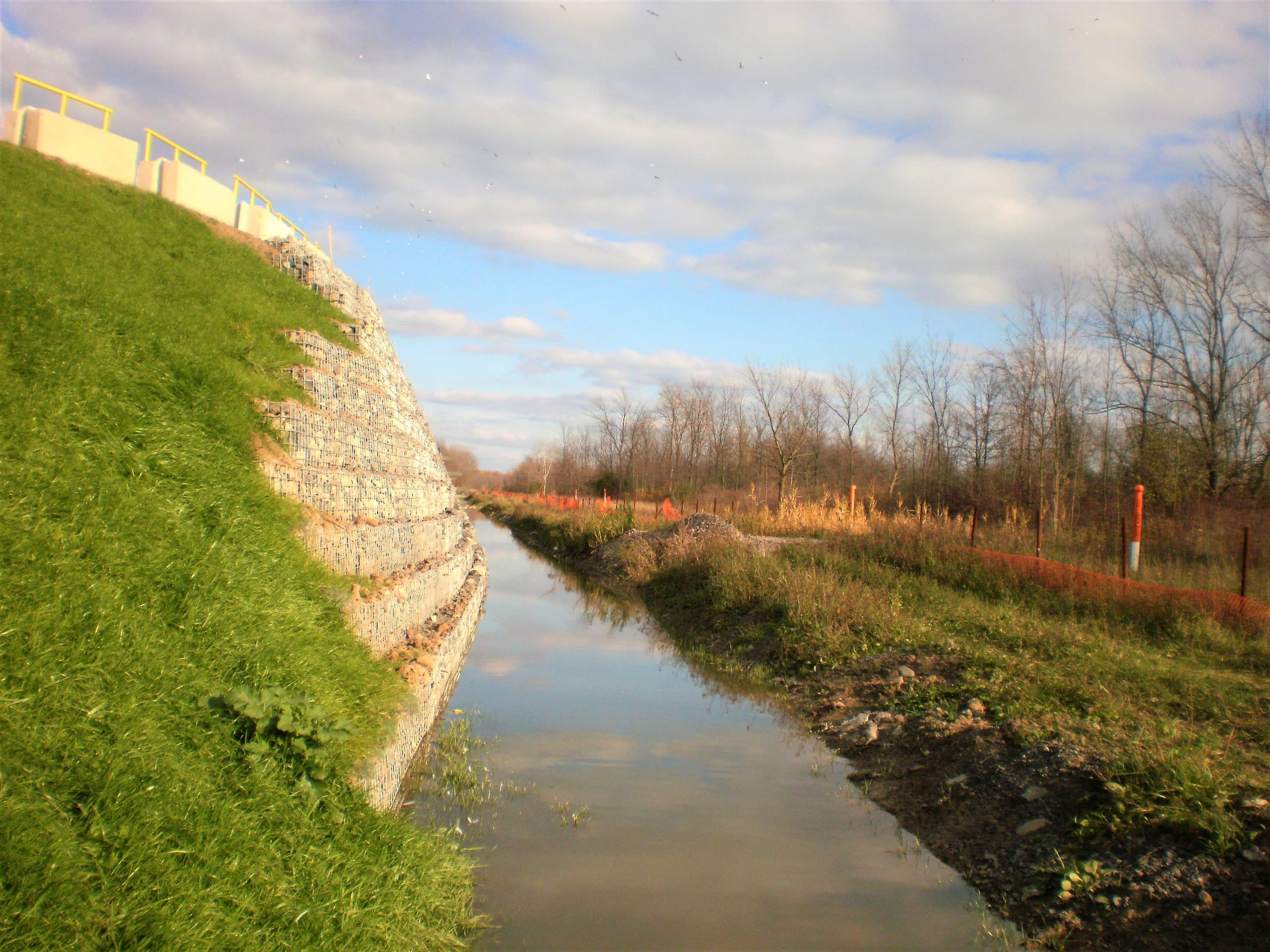 Geosynthetics infrastructure project