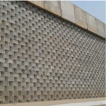 StrataBlock™: T- blocks used for constructing walls