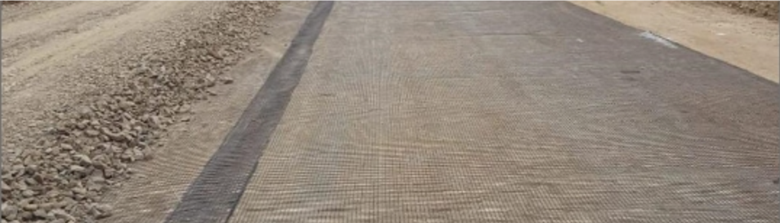 StrataGrid™ biaxial (SGB) geogrid for strengthening the pavement for better load support