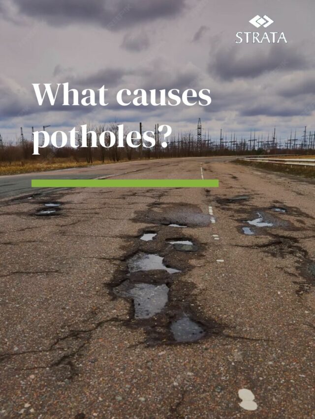 What causes potholes?
