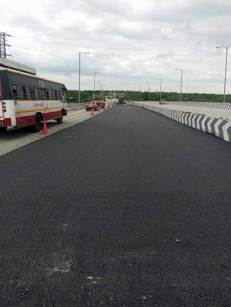 Asphalt pavement to ensure smooth, durable surface