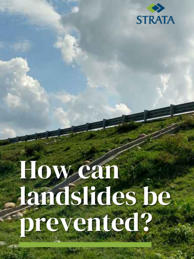 How can landslides be prevented?