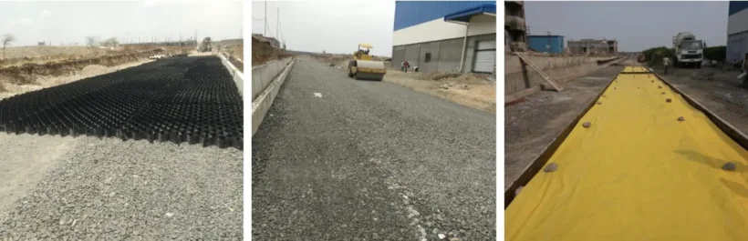 Pavement subgrade stabilization using StrataWeb® geocells