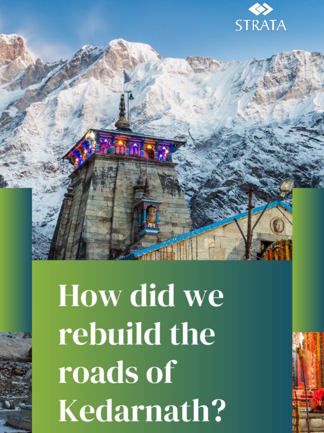 How do we rebuild the roads of Kedarnath?