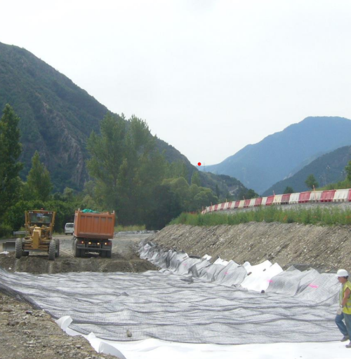 Horizontal drainage solution by StrataGeosystems