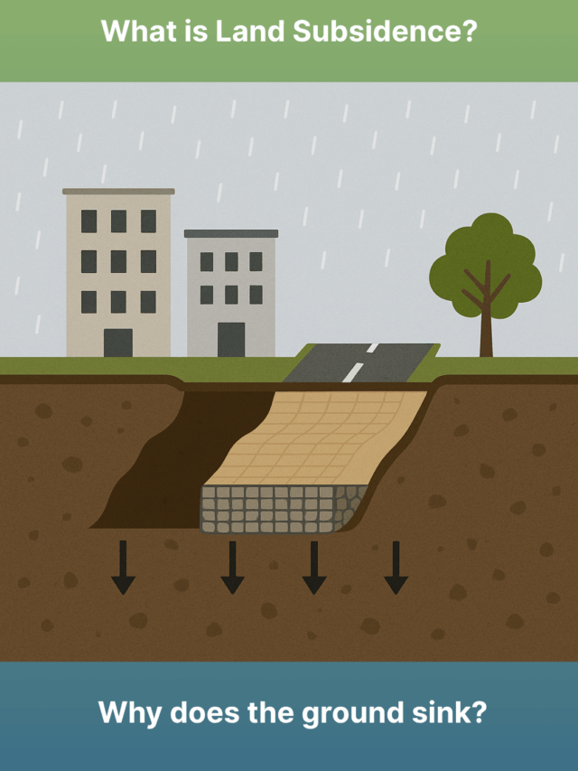 Land Subsidence – Causes and Impact